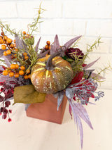 15" When October Comes Centerpiece