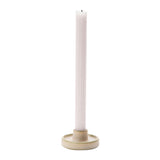 Stoneware Taper Holder Set of 2
