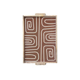 Design Enameled Mango Wood Tray