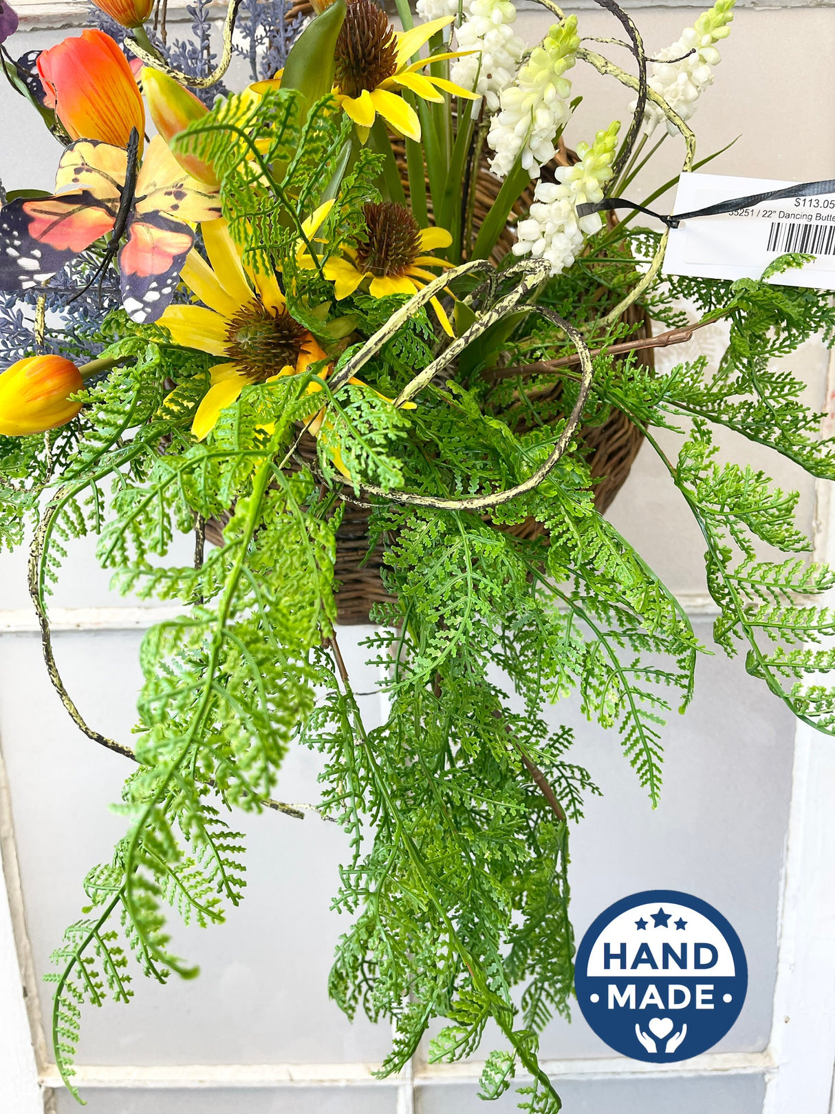 22" Dancing Butterflies Design 2