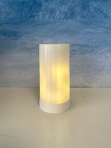 LED Fia Flame Candle - White