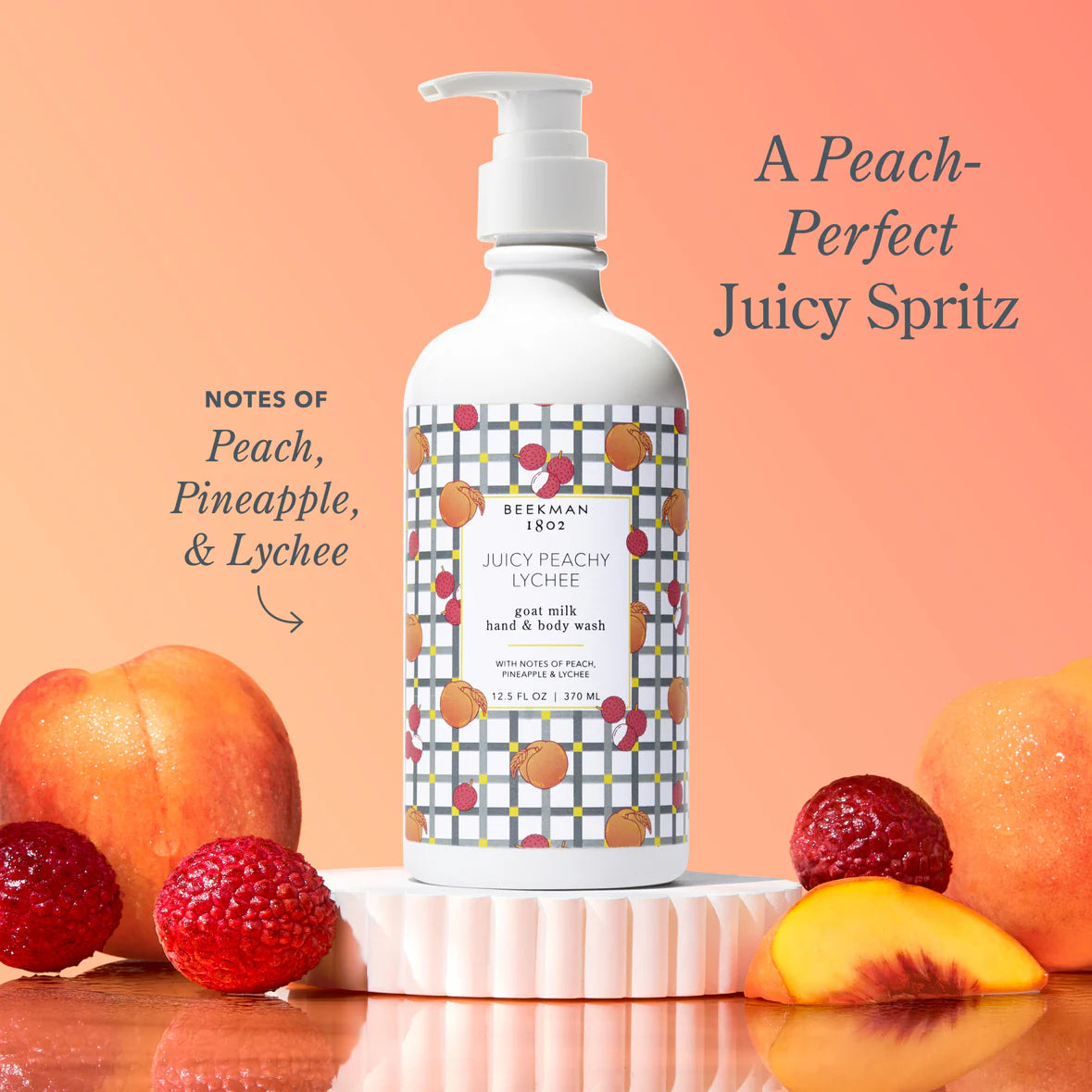Juicy Peachy Lychee Hand & Body Wash