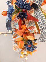 33" Fall In Full Bloom Swag