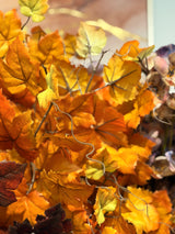 Brown Gold Maple Leaf Bush
