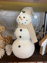 White Cheery Snowman