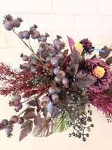 18" Midnight Harvest Centerpiece