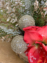 18" Cabin Christmas Glow