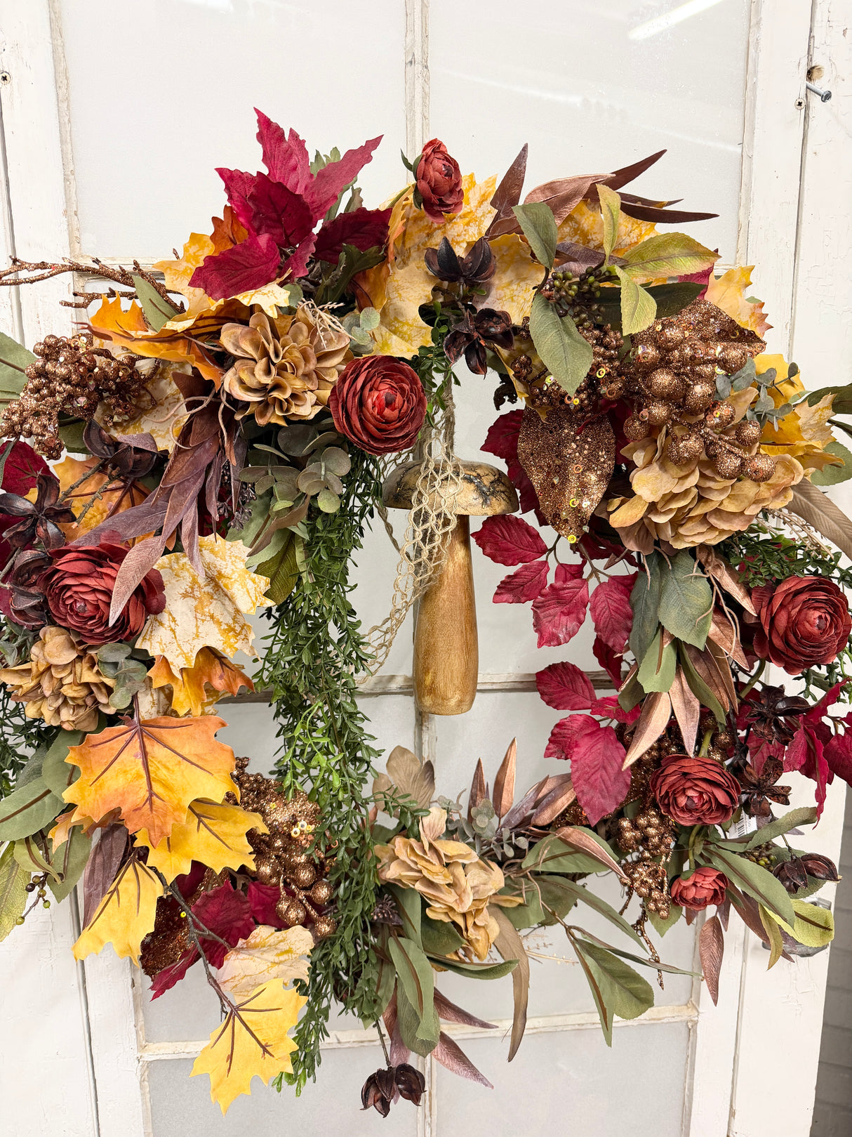 29" Autumn Ember Luxe Wreath