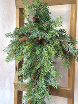 All Is Calm Pine Swag