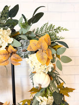 24" October Cottage Wreath