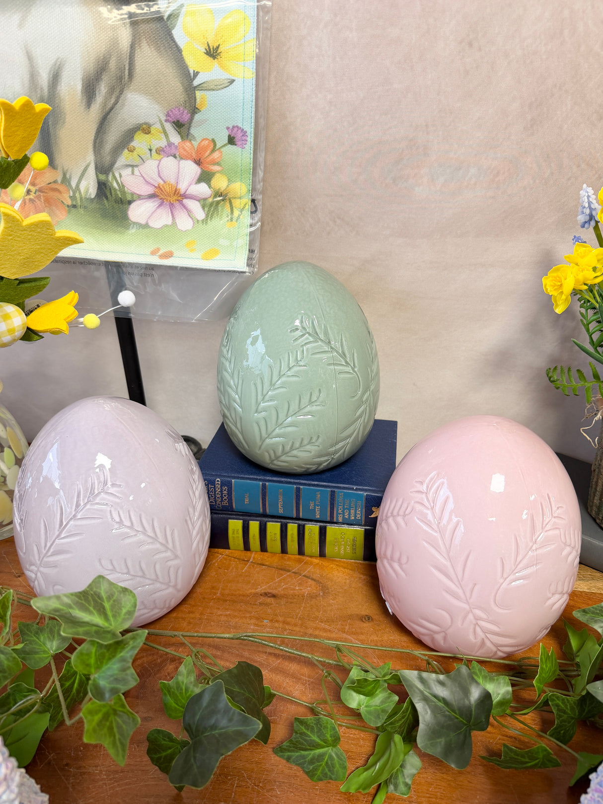 Easter Gift Glass Egg - 3 Colors