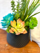13" Teal tranquility Centerpiece