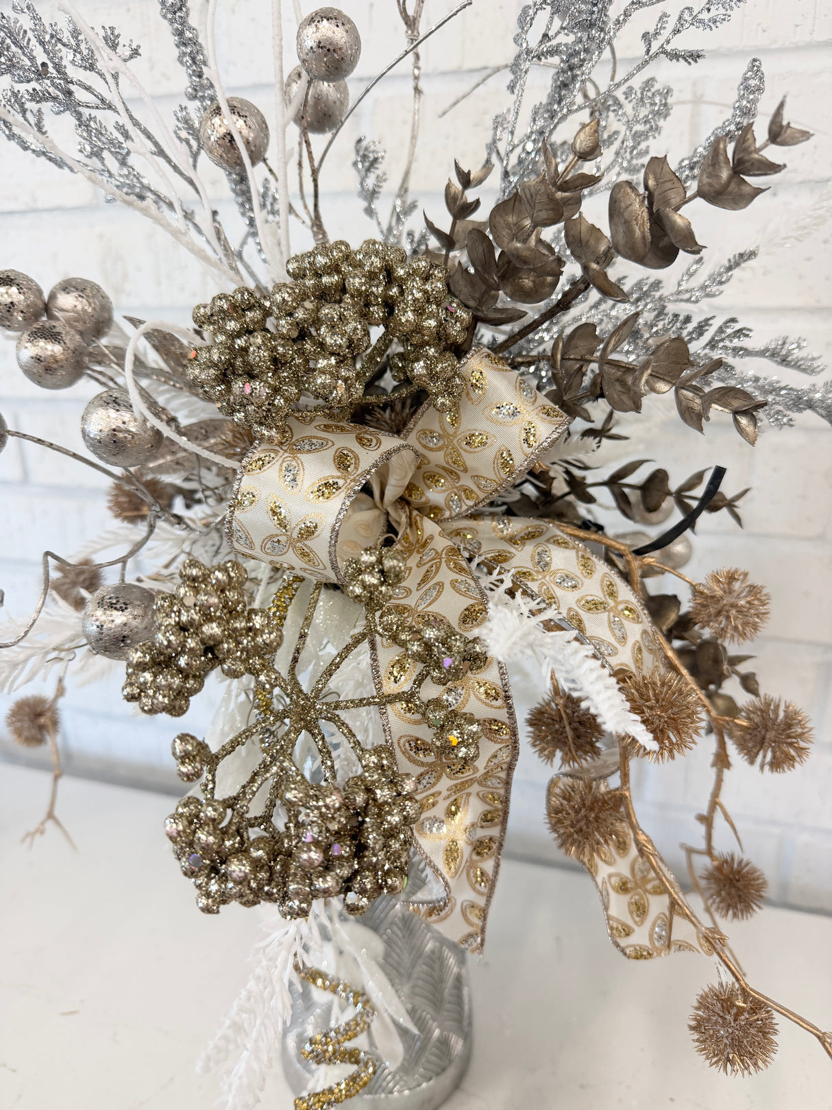 22" Bright Holiday Centerpiece