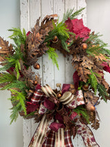 24" Fall Forest Bounty Wreath