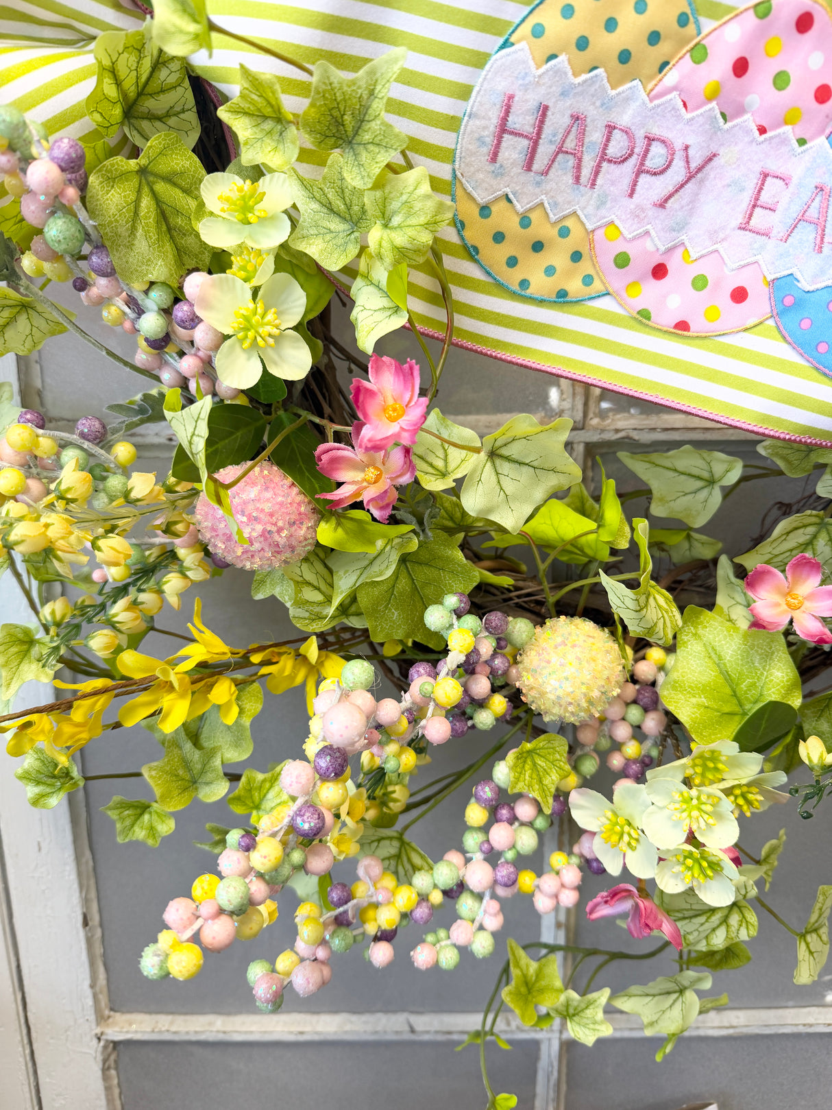 26" Happy Easter Wreath