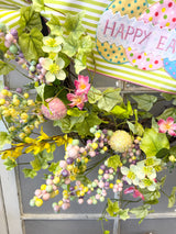 26" Happy Easter Wreath