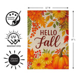 Fall Floral Bloom Garden Flag