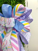 16" Lavender Egg Hunt Delight Bow