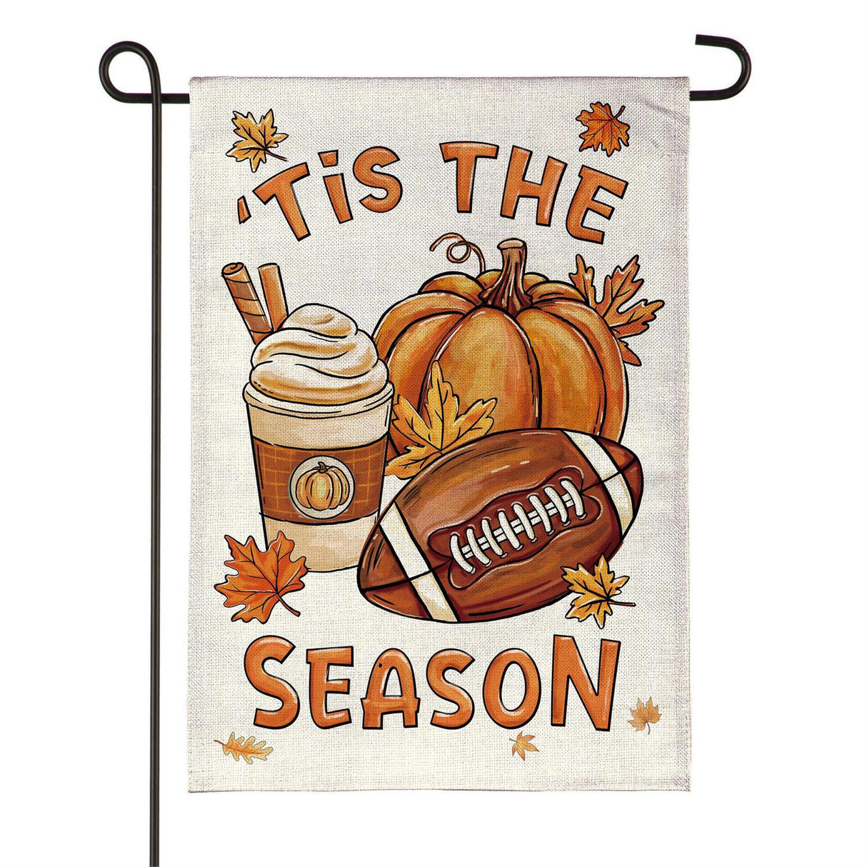 Fall Icon Season Garden Flag