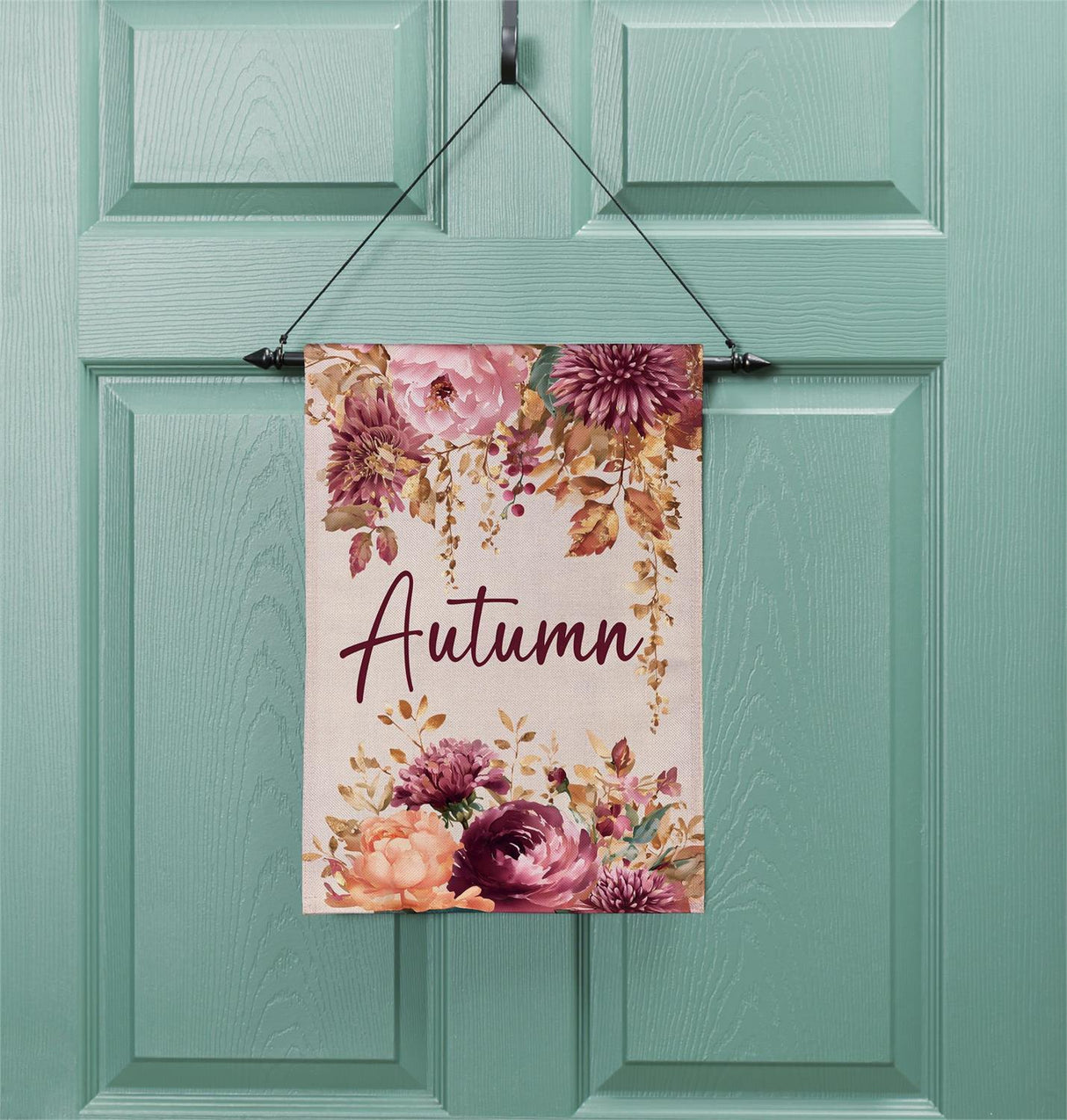Autumn Florals Garden Flag