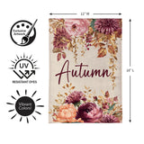 Autumn Florals Garden Flag
