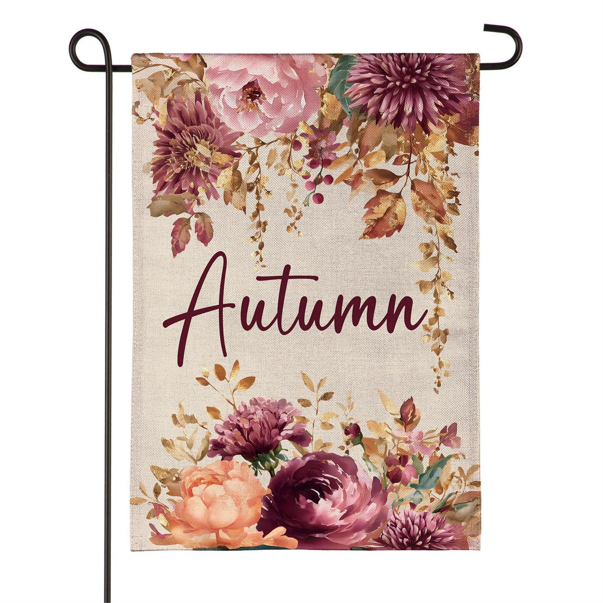 Autumn Florals Garden Flag
