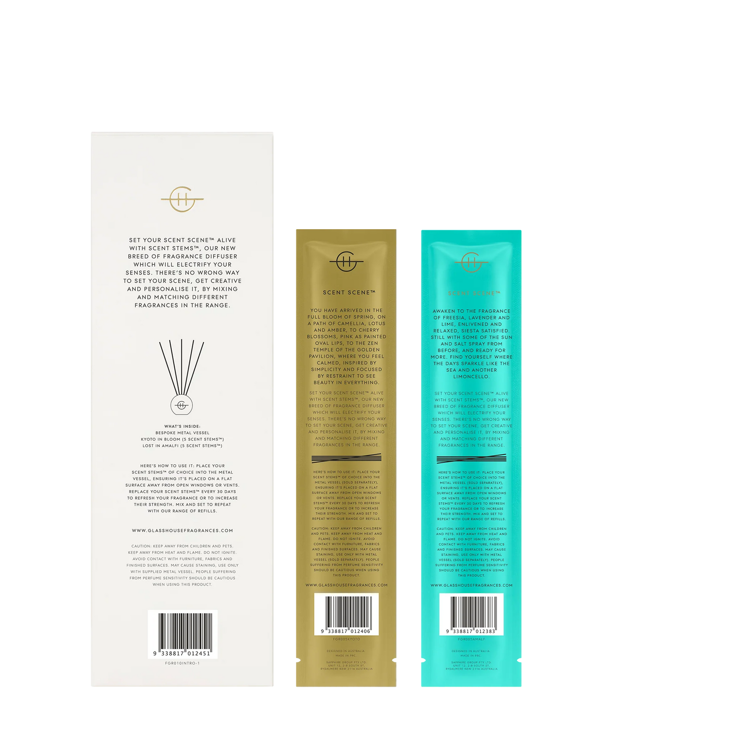 Lost In Amalfi & Kyoto In Bloom Scent Scene Duo