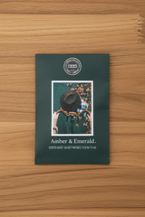 Amber & Emerald Sachet