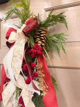 Crimson Christmas Swag Kit
