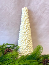 14" Pompom Cone Topiary Tree