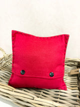 Handmade Snowman Pillow