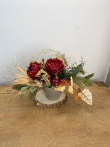 24" Spicy Fall Centerpiece