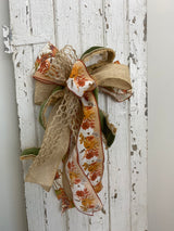 17" Touch of fall bow