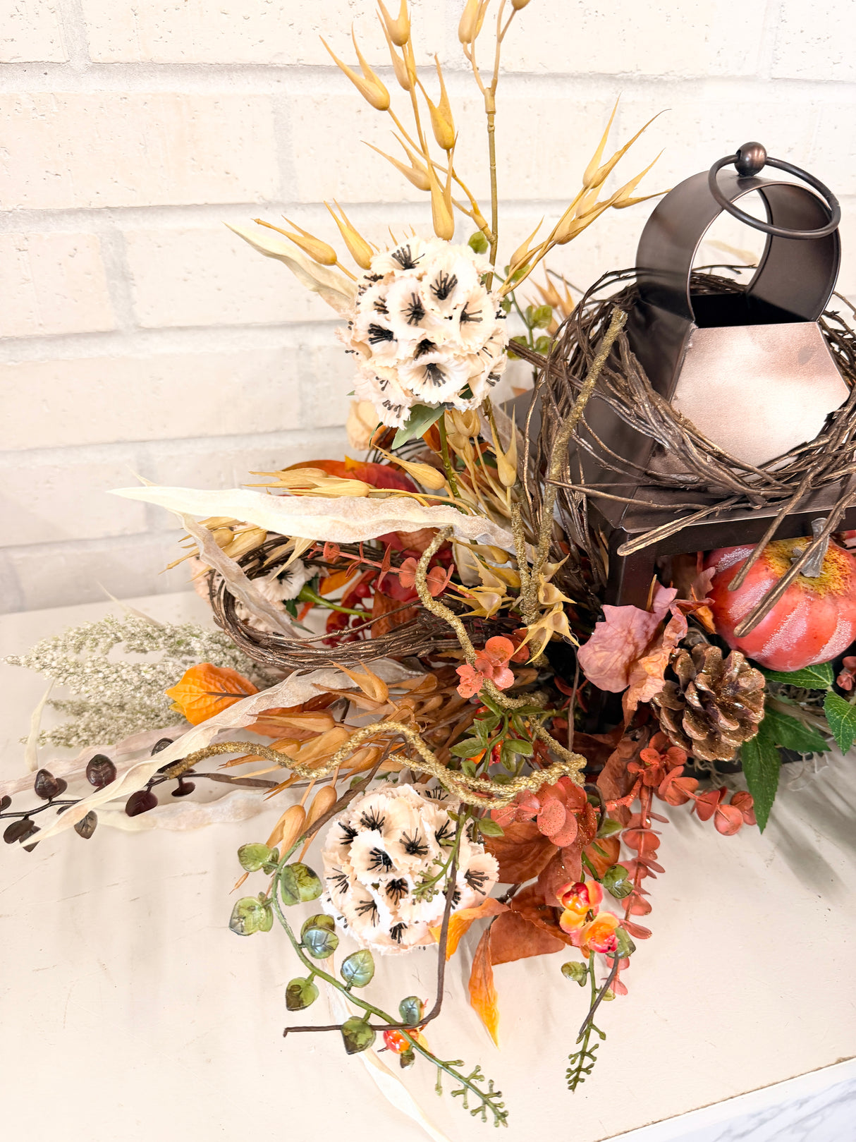 25" Harvest Lantern Centerpiece