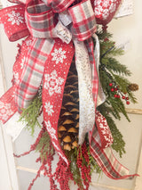41" Pinecone Beauty Swag