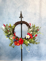 20" Country Americana Wreath