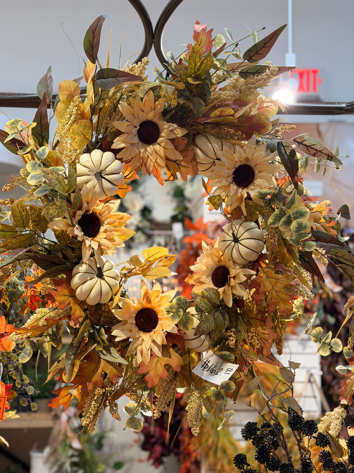30" Liam Pumpkin Wreath