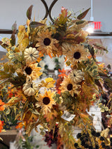 30" Liam Pumpkin Wreath