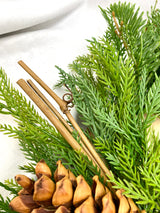 22" Real Touch Fine Pine Candle Ring