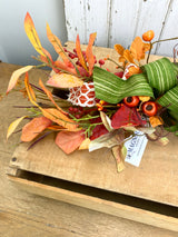 22" Autumn Palette Swag