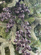 Black Glitter Berry Spray