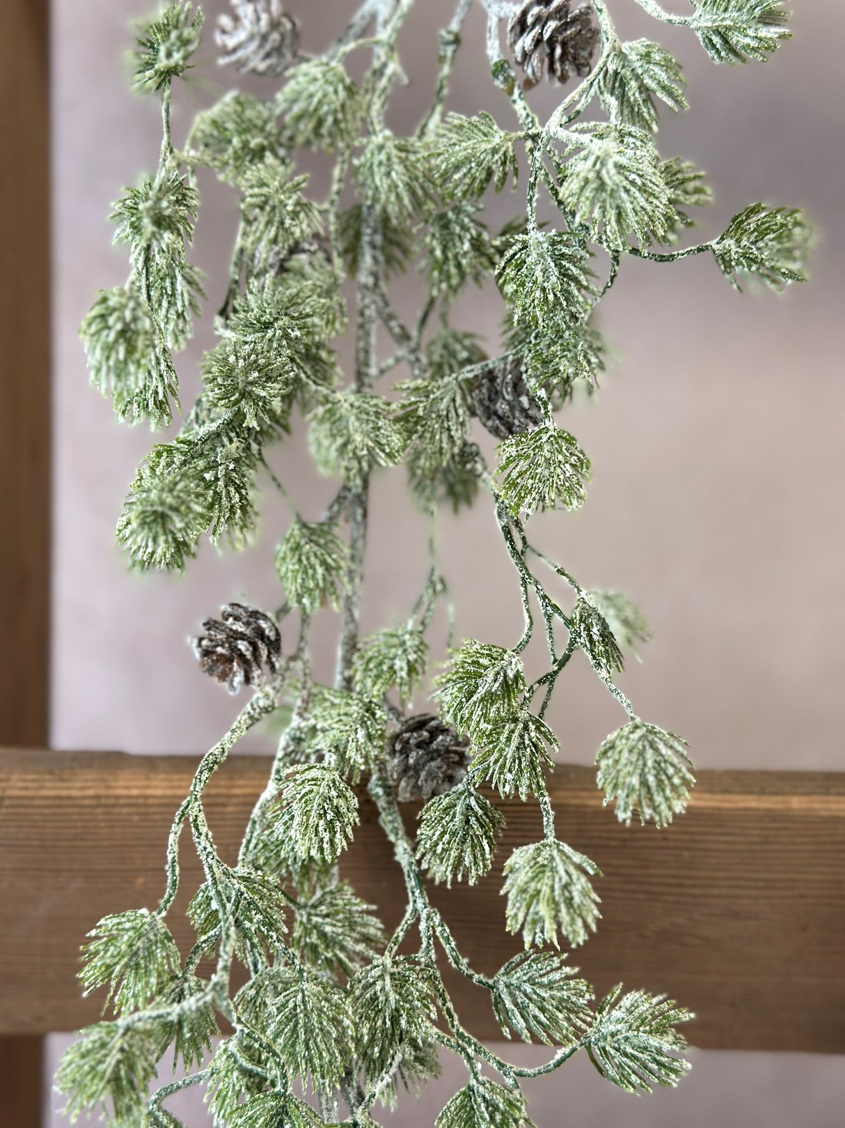 65" Bright Ming Pine Garland