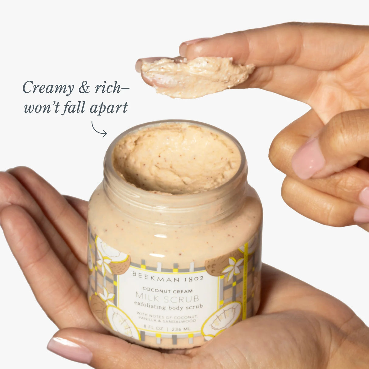 Coconut Cream Exfoliating Body Scrub