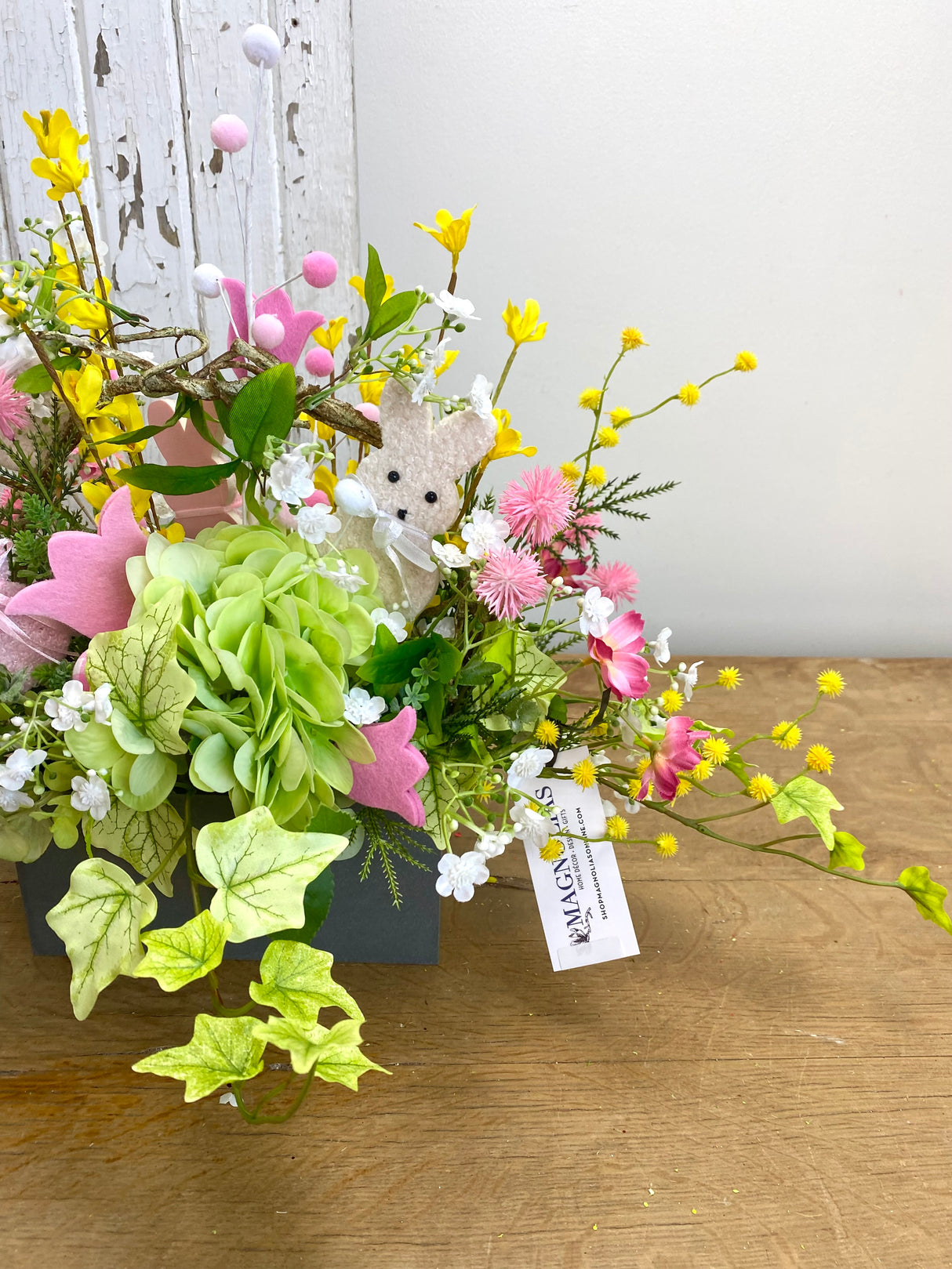 22" Spring Garden Centerpiece