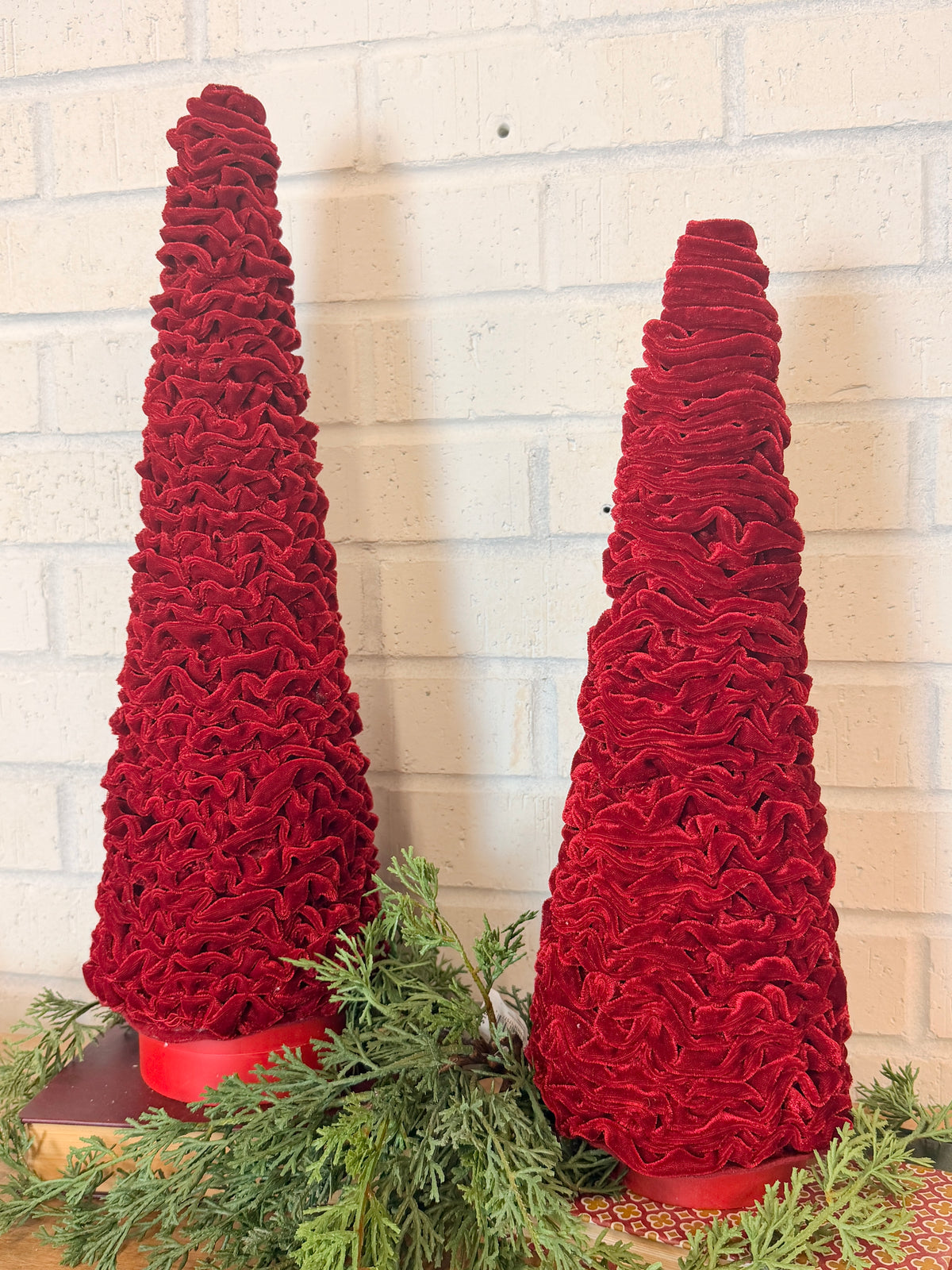 Red Velvet Celosia Table Tree - 2 Sizes