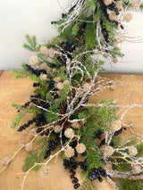 52" Frosty Berries Garland