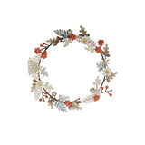 Berries & Leaves Metal Wreath