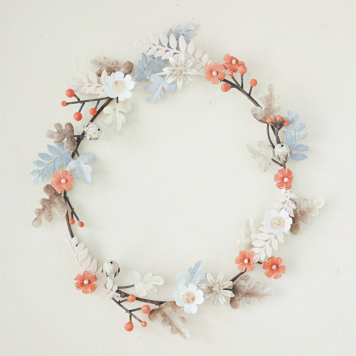 Berries & Leaves Metal Wreath