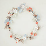 Berries & Leaves Metal Wreath