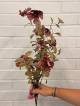 Mauve Plum Cosmos Spray